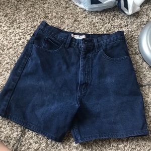 Vintage Guess high waisted denim shorts